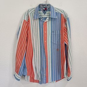 Tommy Hilfiger Striped Floral Shirt